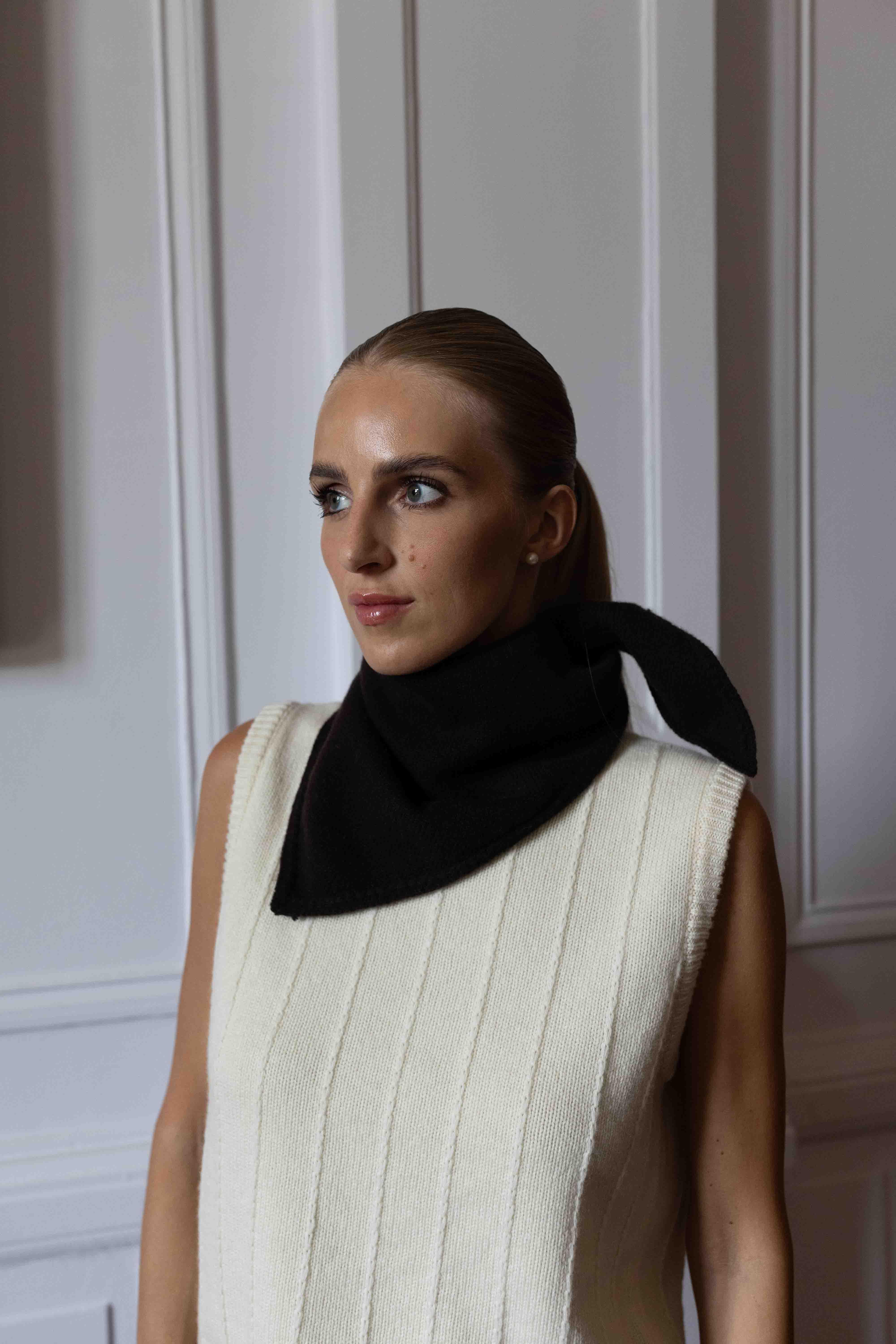 Amelie Scarf - dark chocolate – Produktbild 1