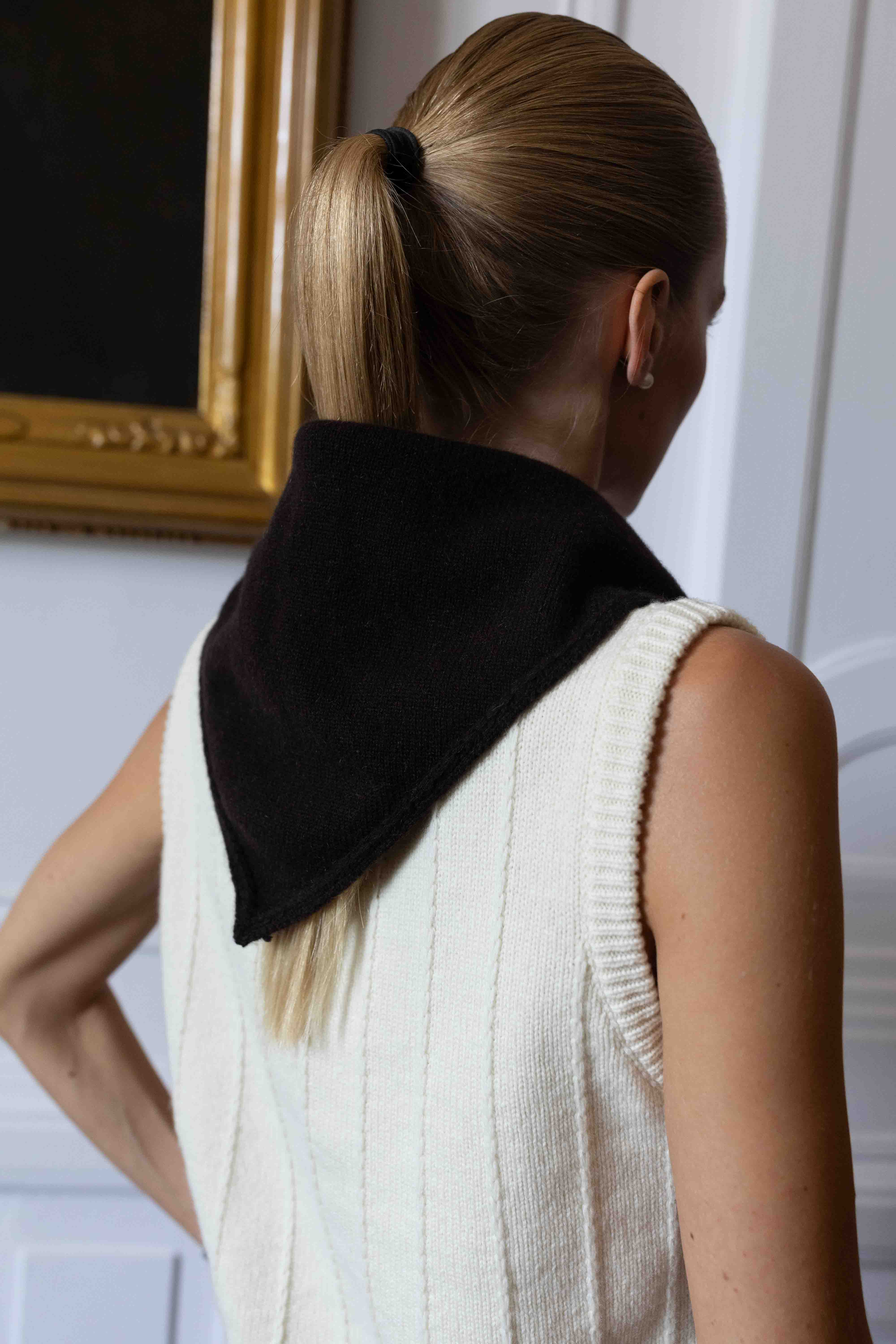Amelie Scarf - dark chocolate – Produktbild 2