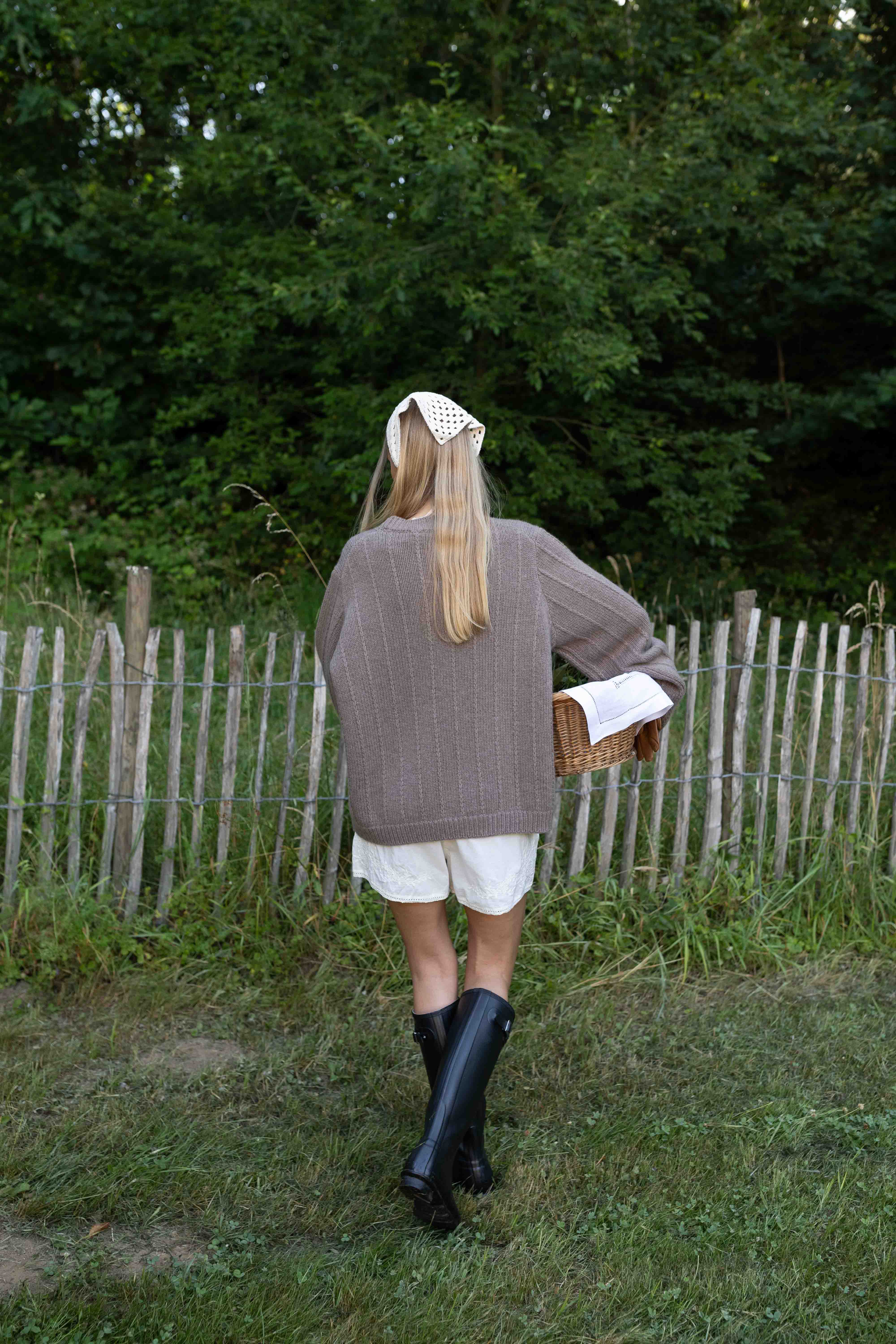 Claire Structured Sweater - soft taupe – Produktbild 4