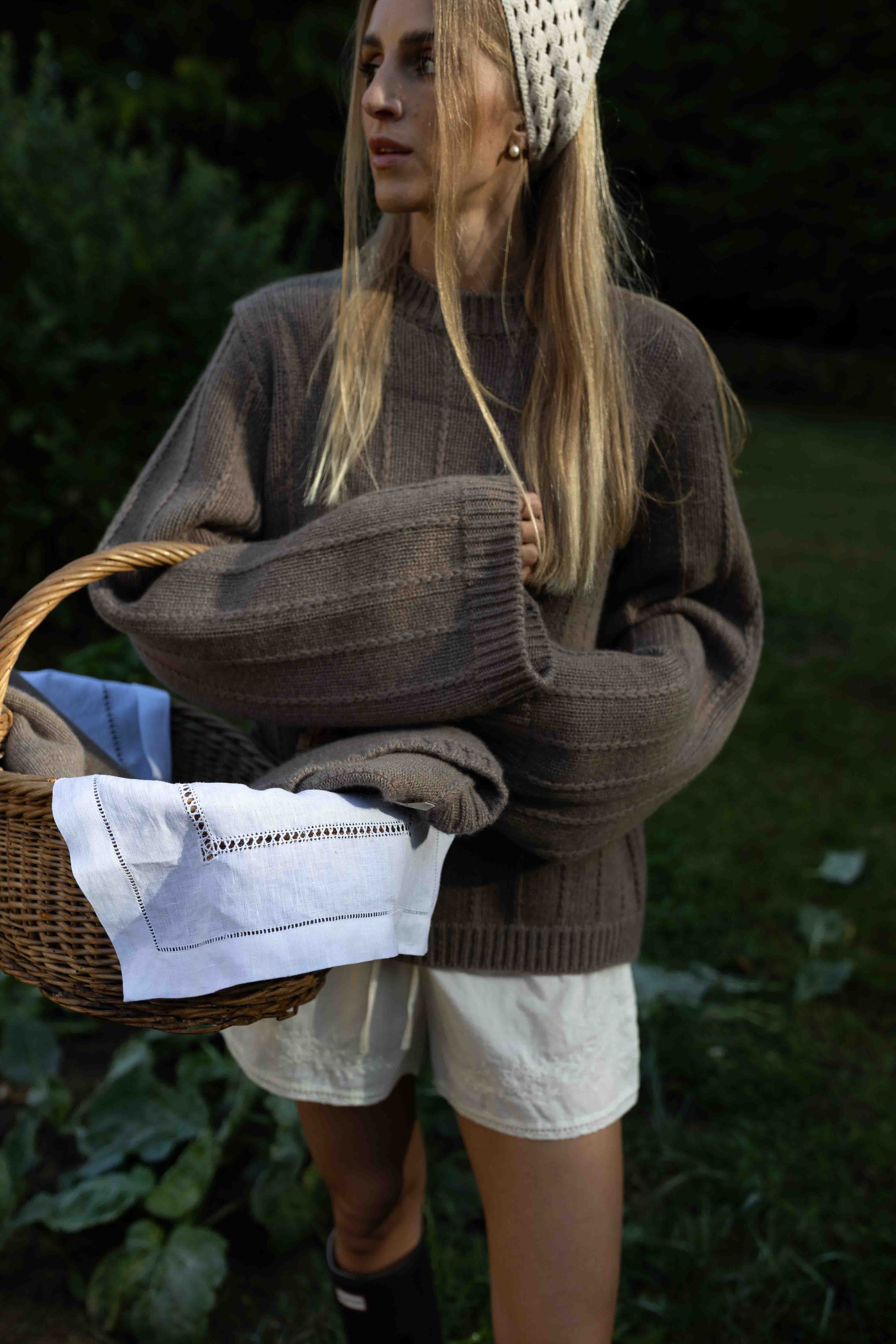 Claire Structured Sweater - soft taupe – Produktbild 5