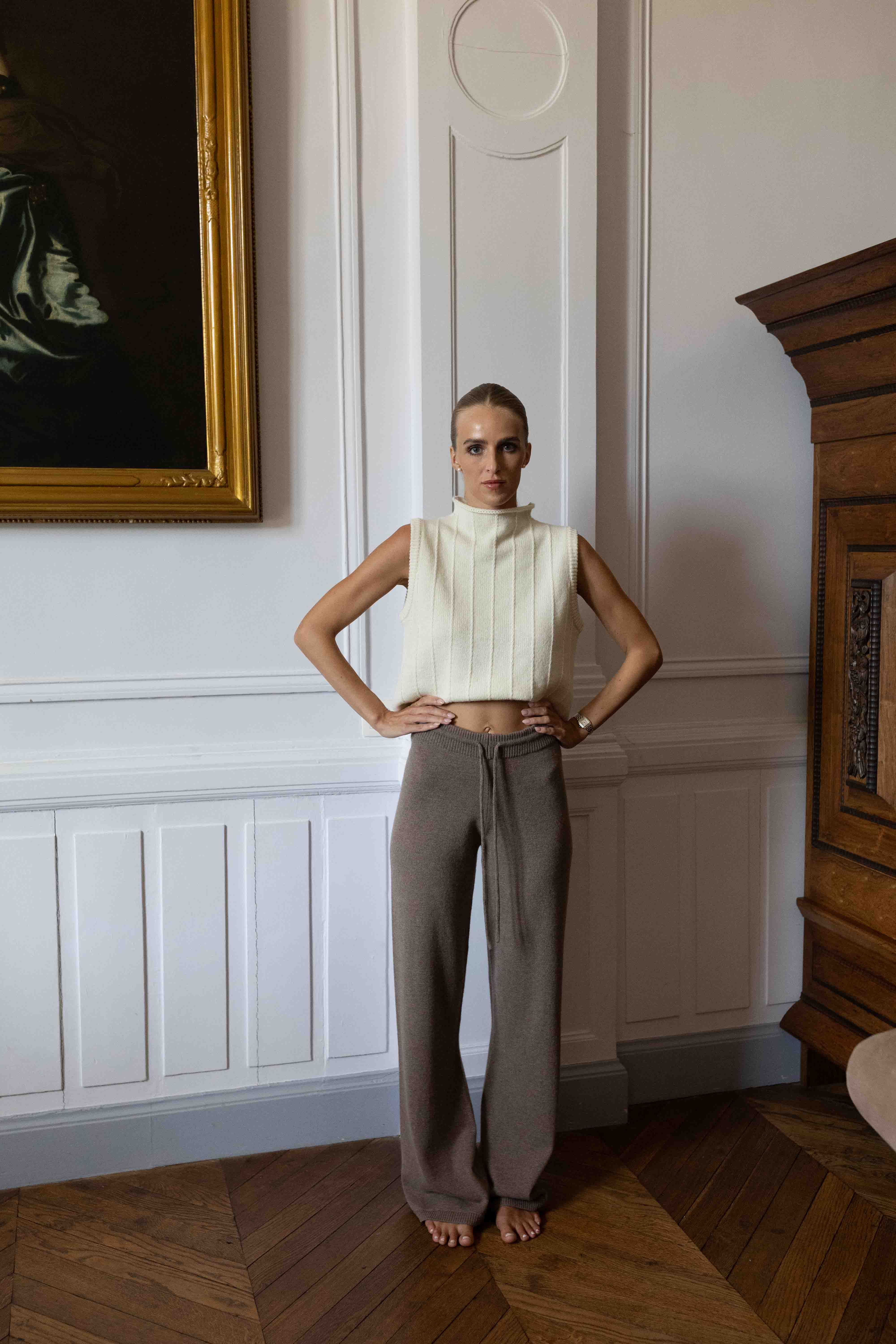 Estelle Pants - soft taupe – Produktbild 3