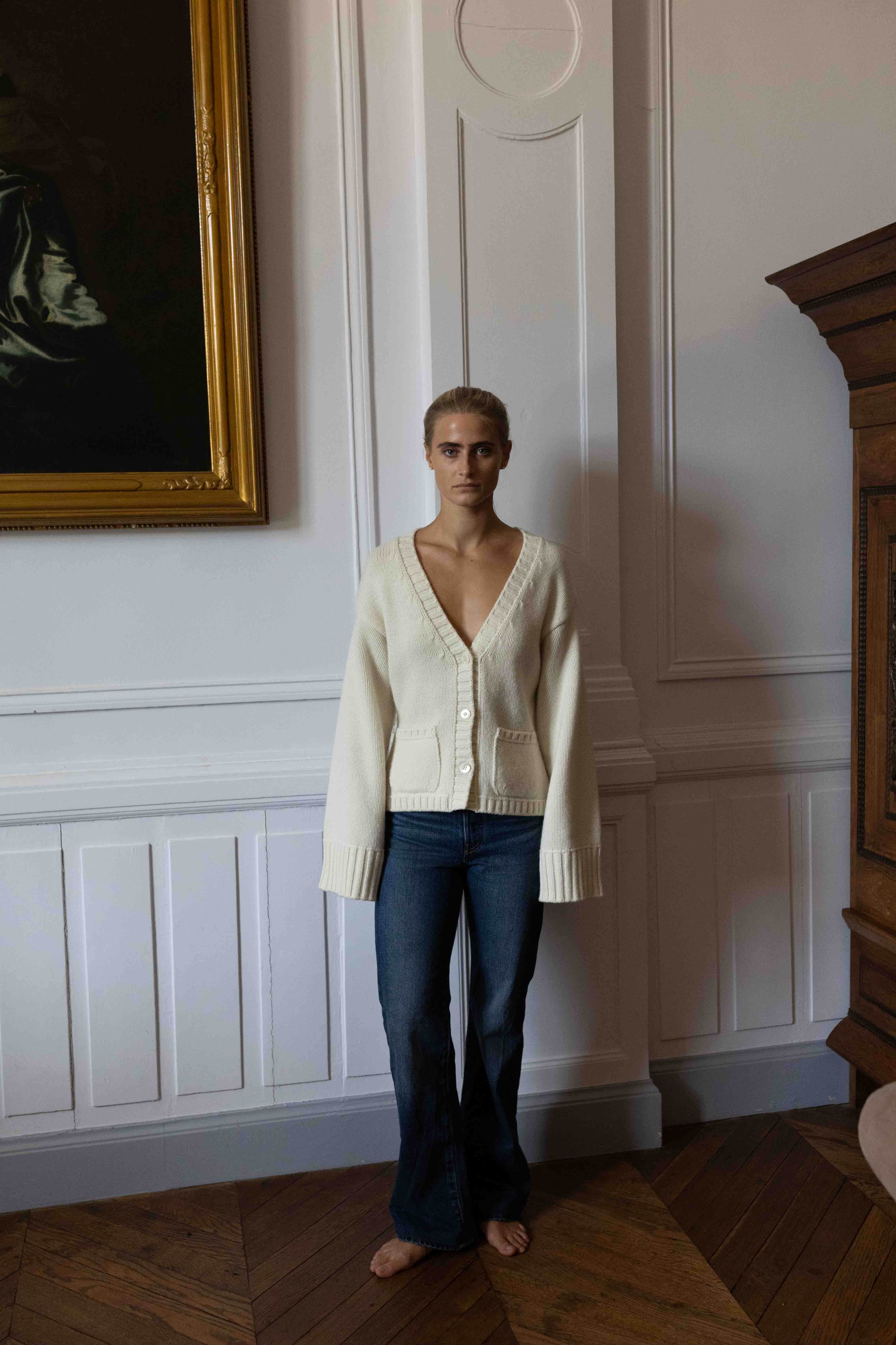 Isabelle Cardigan - pure ivory – Produktbild 1