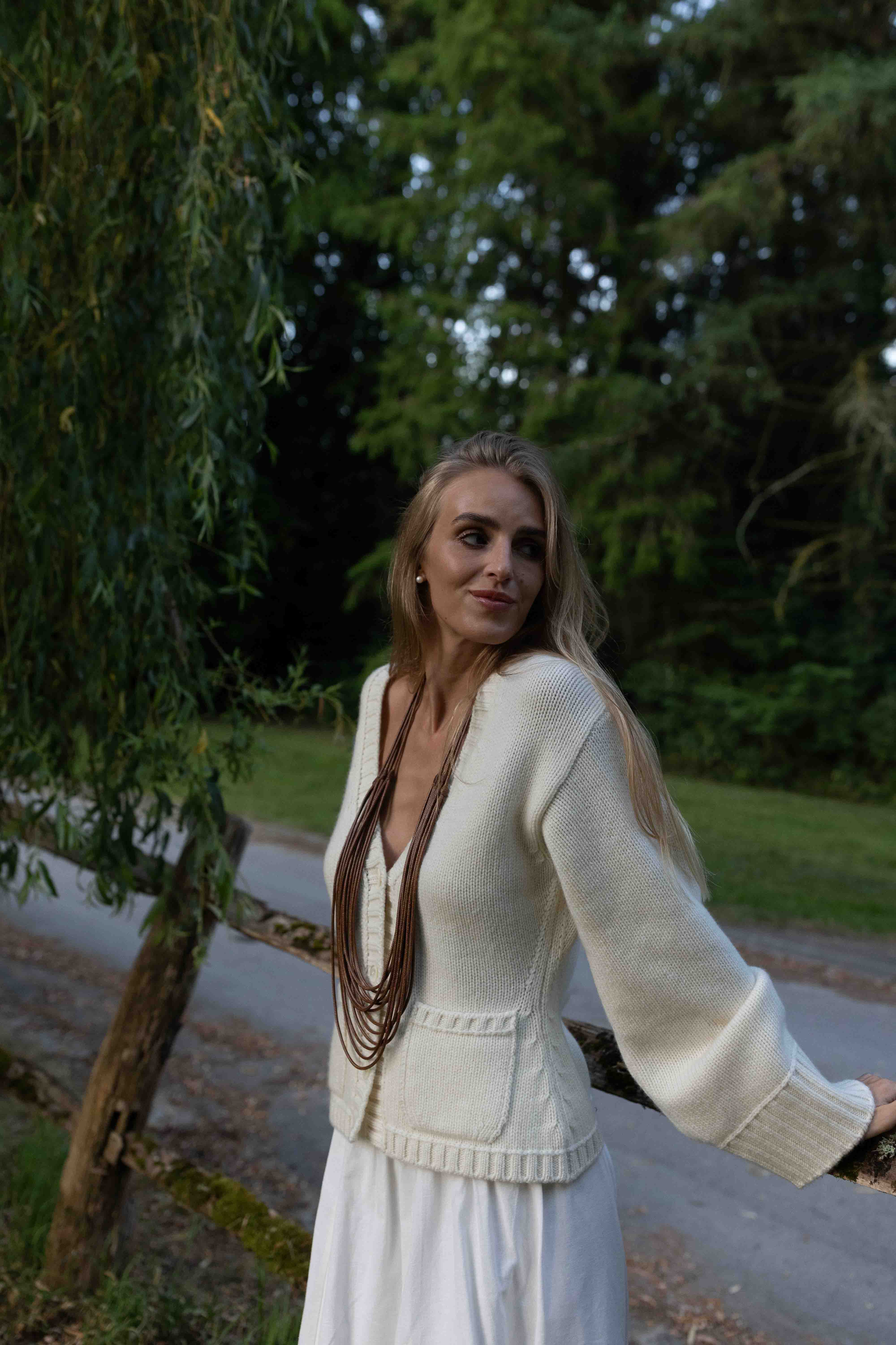 Isabelle Cardigan - pure ivory – Produktbild 5