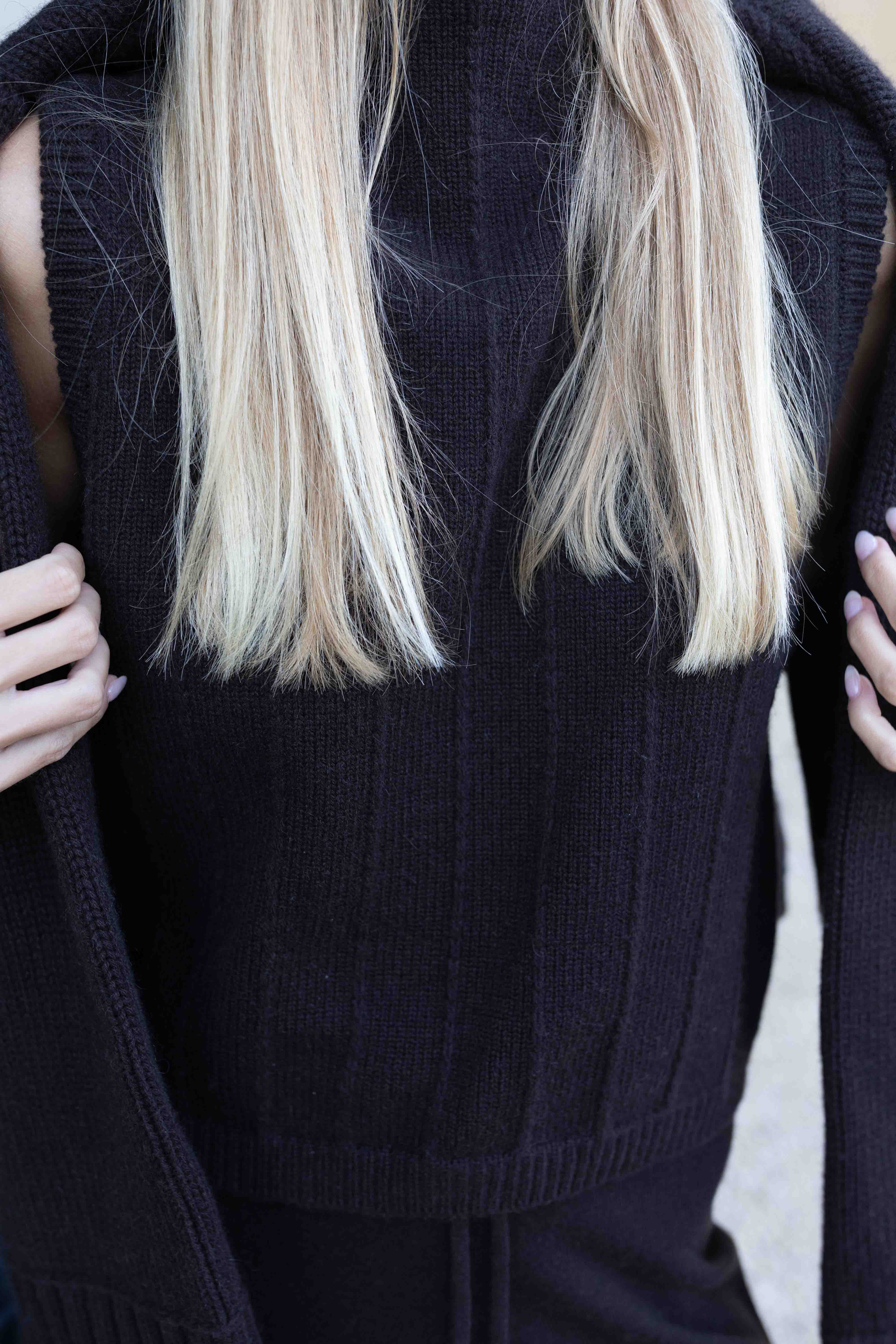 Louise Structured Vest - dark chocolate – Produktbild 5